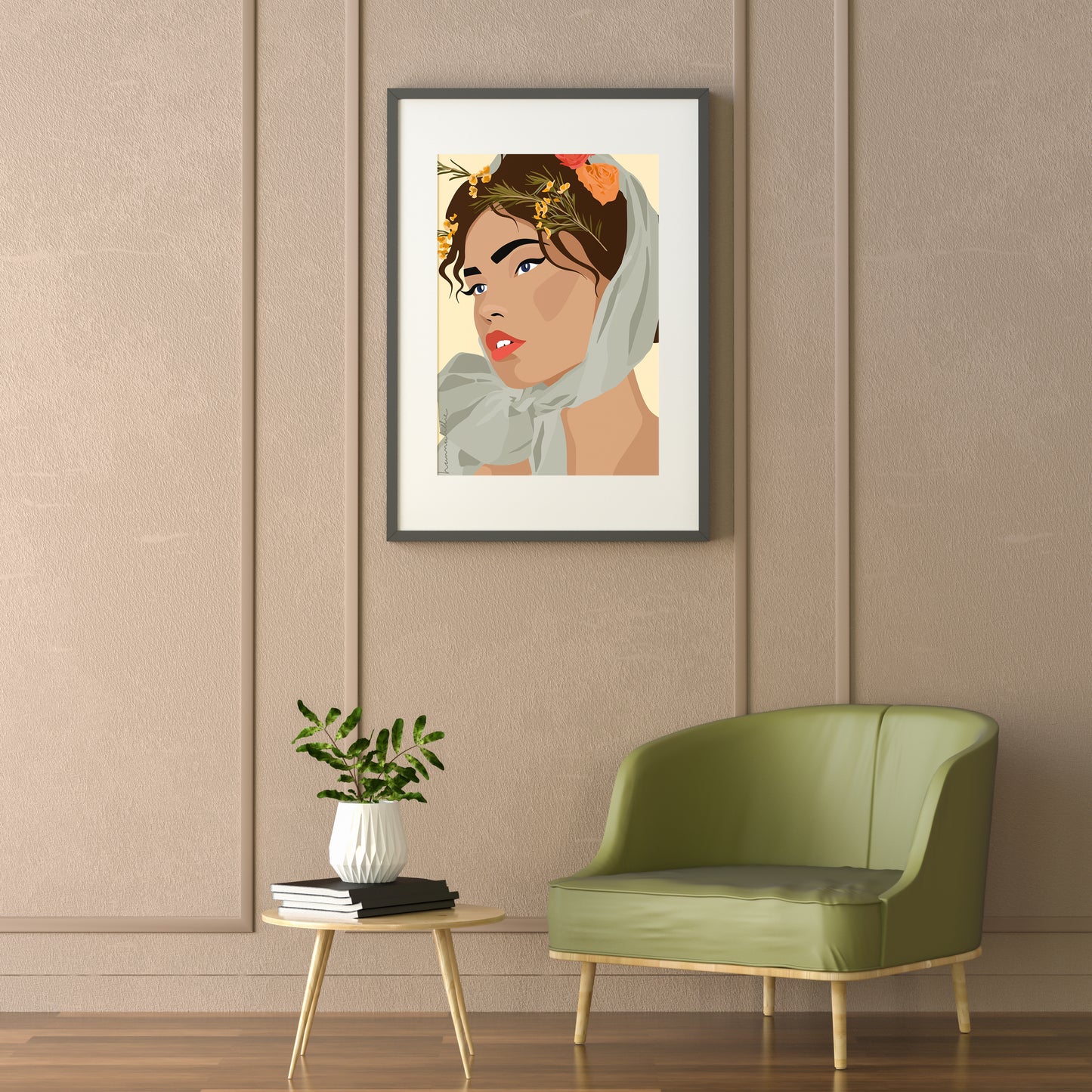 Tirza - art print poster