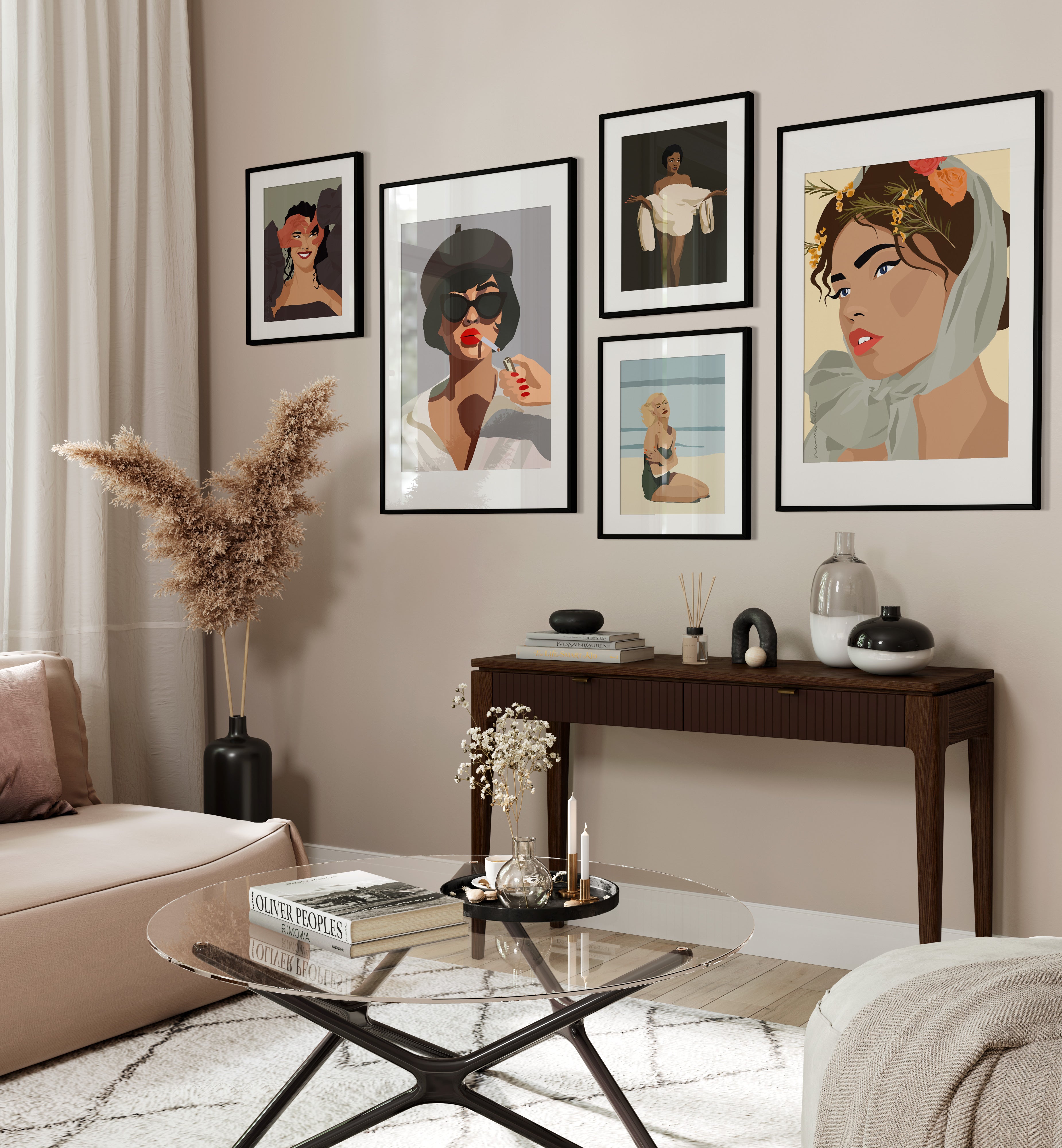 Art Print Wall - Leading Lady