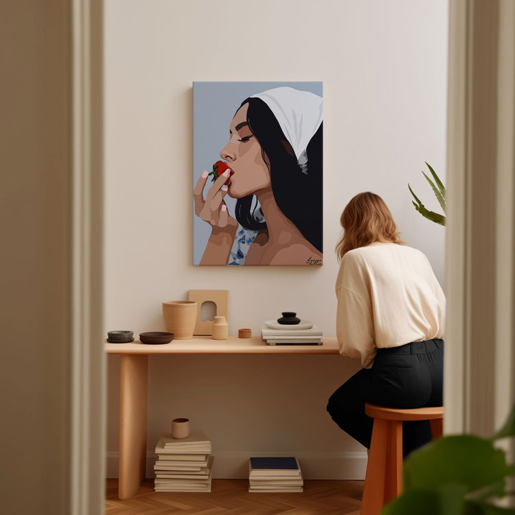 Girls like me are gone forever - Canvas