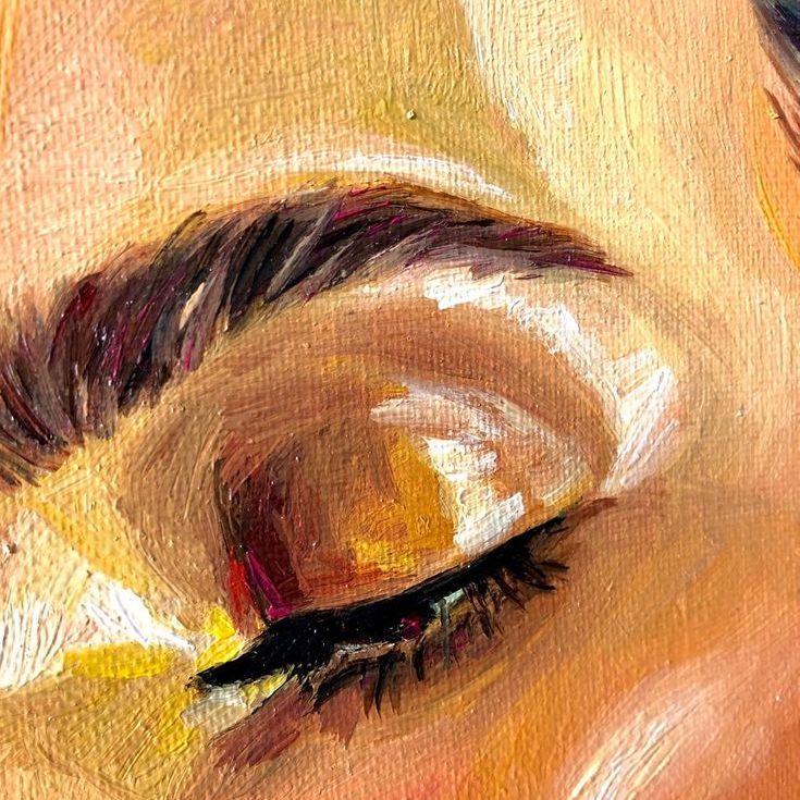 Acryl Portrait Paintings