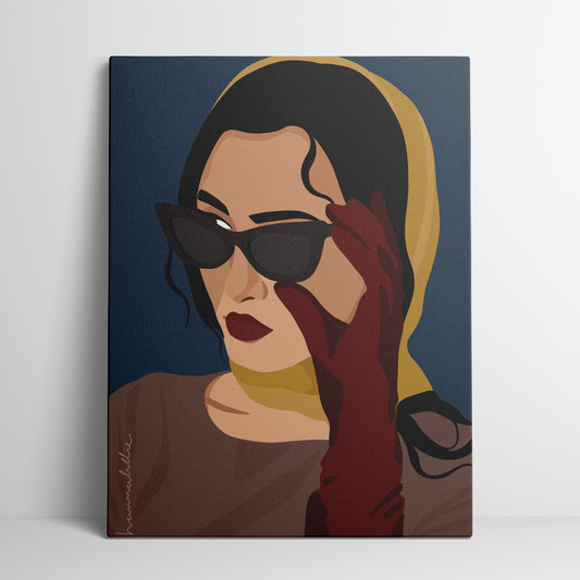 Veronica - art print canvas